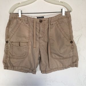 Polo Jeans Co Ralph Lauren Womens Tan Cargo Shorts Size 8
